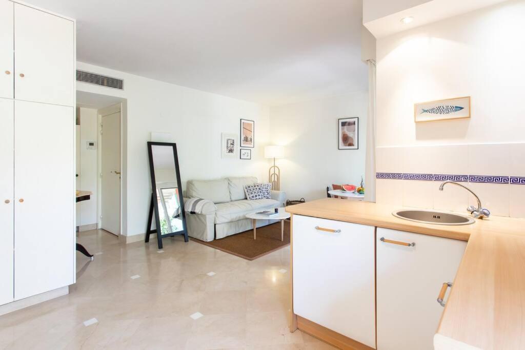 סנט-ג'אן-קאפ-פראט L34 Hermes Suite Terrace Parking Ac 2Mins Sea מראה חיצוני תמונה